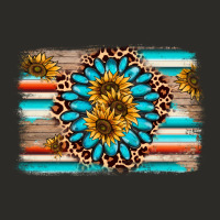 Gemstone Sunflower Background Heavy Core Tee | Teevron