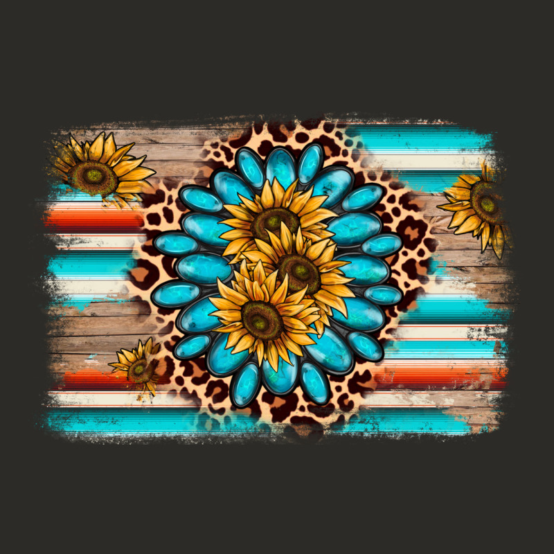 Gemstone Sunflower Background Heavy Core Tee by AdoDesignShop | Teevron