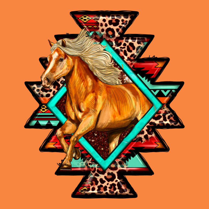 Aztec Symbol White Horse Premium Sweatshirt by FaDigitalArtStudio | Teevron