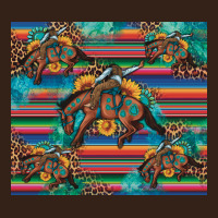 Bucking Bronco Serape Turquoise Heavy Core Tee | Teevron