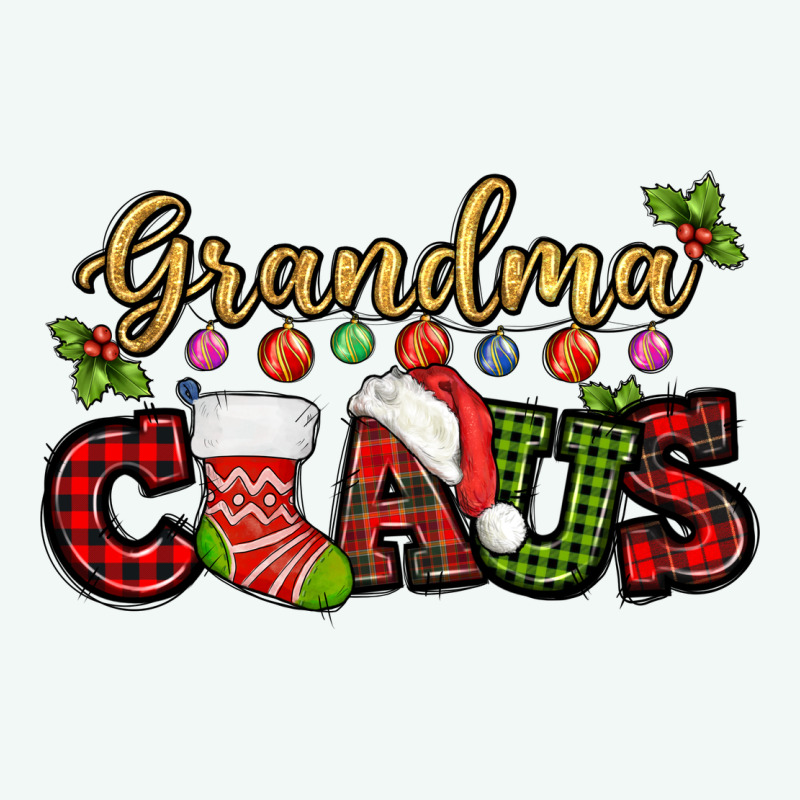 Grandma Claus With Christmas Gift Sock Mother's Premium Hoodie by HowdyJamesFarm | Teevron