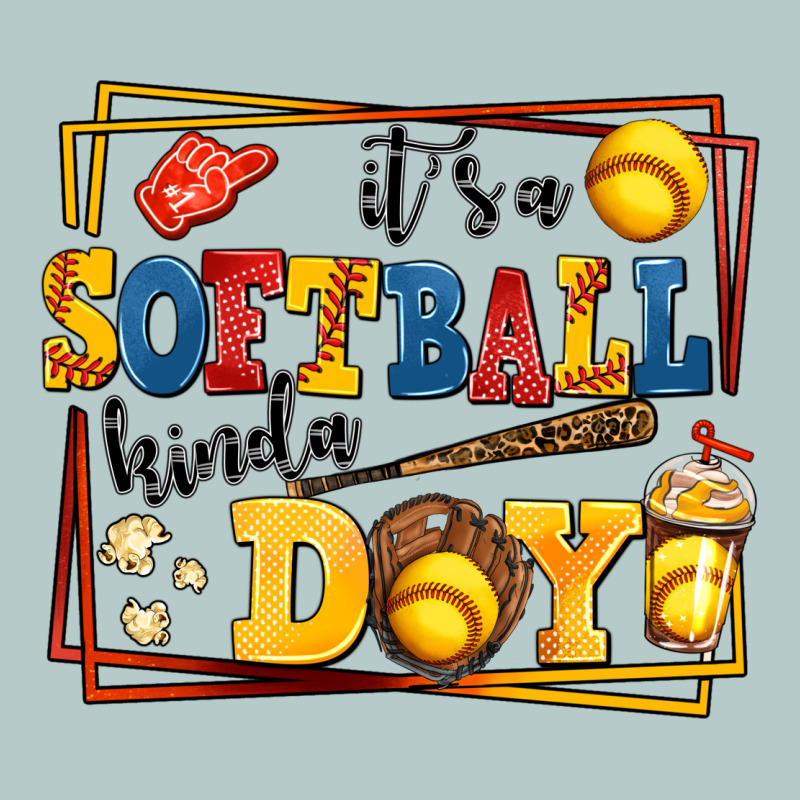 Its A Softball Kinda Day Heavy Core Tee by AdoDesignShop | Teevron