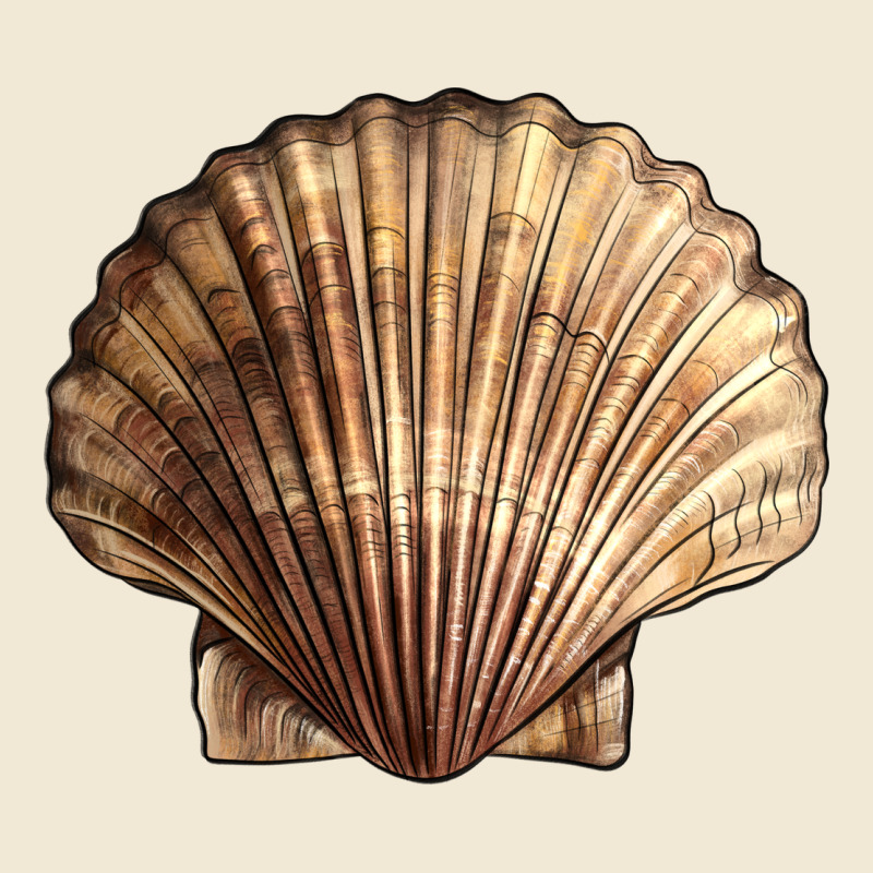 Japanese Scallop Shell Premium Tee by LillyAllenDesigns | Teevron