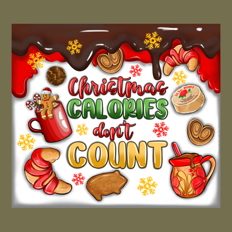 Christmas Calories Don't Count Vintage Hoodie by MaliasSmallBusiness | Teevron