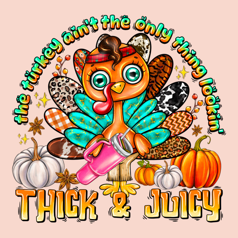 The Turkey Ain’t The Only Thing Lookin Thick & J Urban Hoodie by CowhideDigitalArt | Teevron