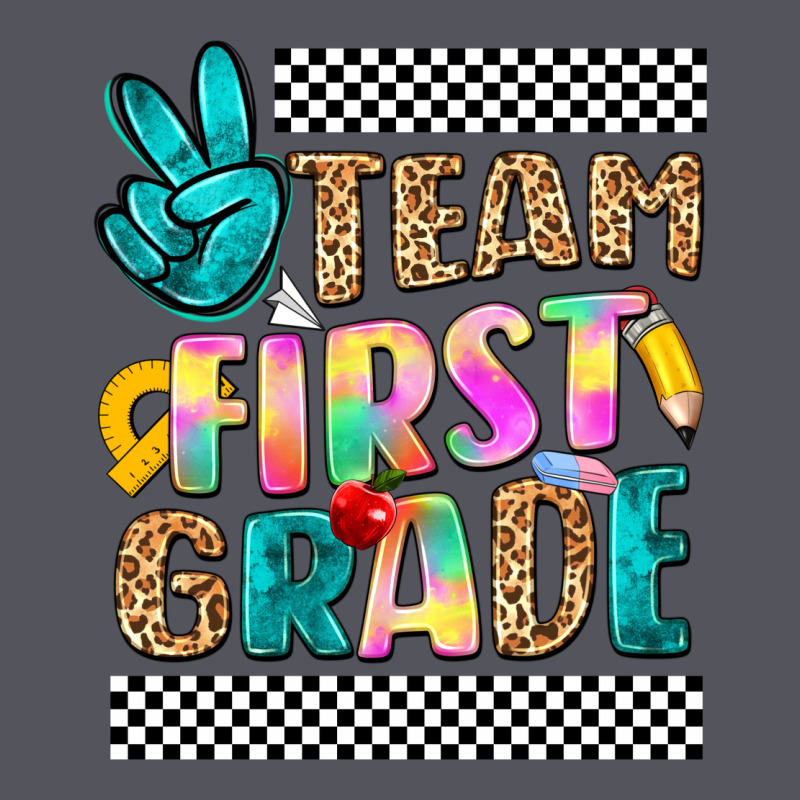 Team First Grade Vintage Hoodie by NancyCooperArtShop | Teevron