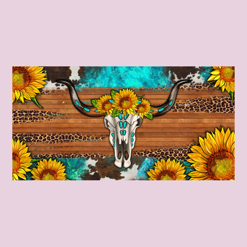 Longhorn Bull Skull License Plate Ladies Tee by Artiststas | Teevron