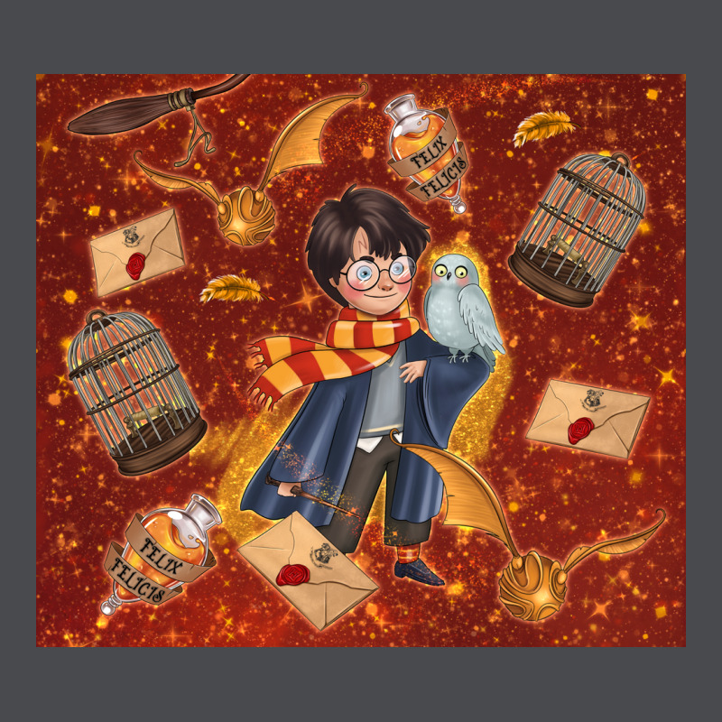 Wizard Boy With Magic Items Zipper Hoodie by TumblerDesignByShophia | Teevron