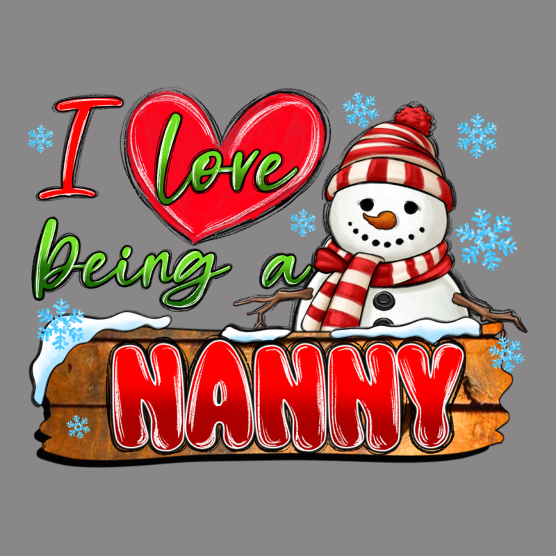 I Love Being A Nanny Vintage Tee by MaliasSmallBusiness | Teevron