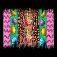 Easter Leopard Egg Bunny Brush Stroke Heavy Core Tee | Teevron
