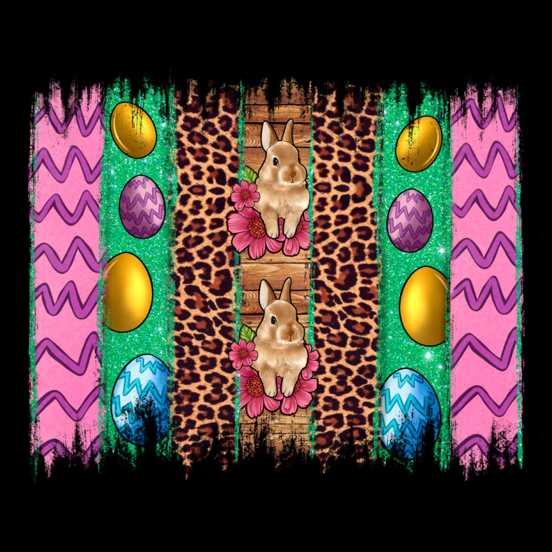 Easter Leopard Egg Bunny Brush Stroke Heavy Core Tee by Artiststas | Teevron