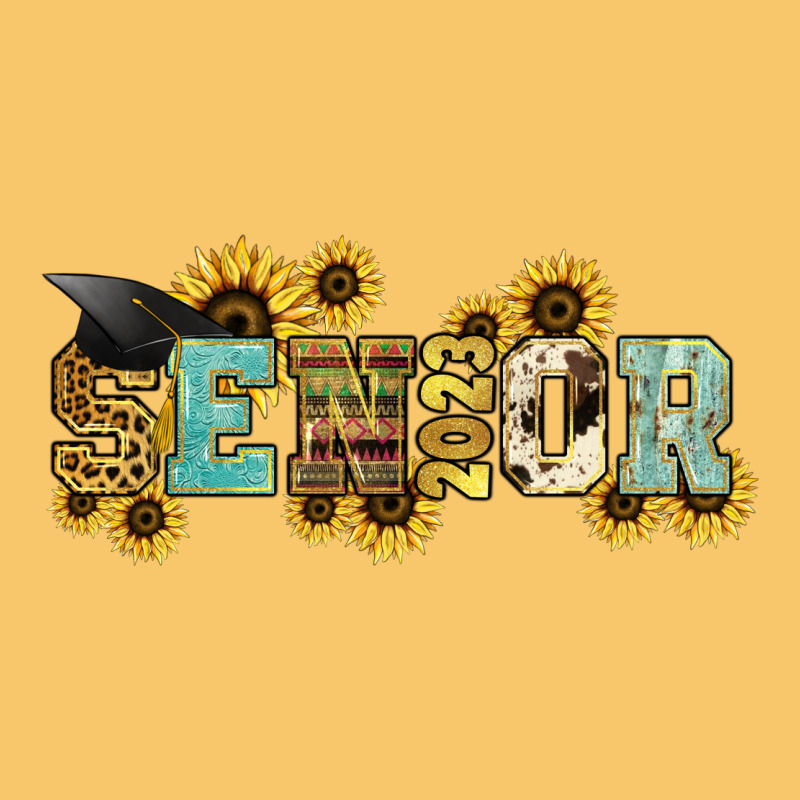Senior 2023 Sunflower Vintage Hoodie by NancyCooperArtShop | Teevron