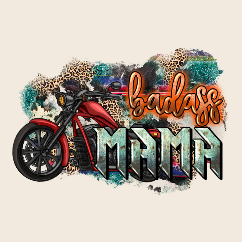 Badass Mama Motorcycle Zipper Hoodie by HowdyJamesFarm | Teevron