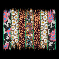 Easter Leopard Cowhide Bunny Brush Stroke Heavy Core Tee | Teevron