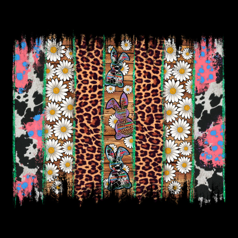 Easter Leopard Cowhide Bunny Brush Stroke Heavy Core Tee by Artiststas | Teevron
