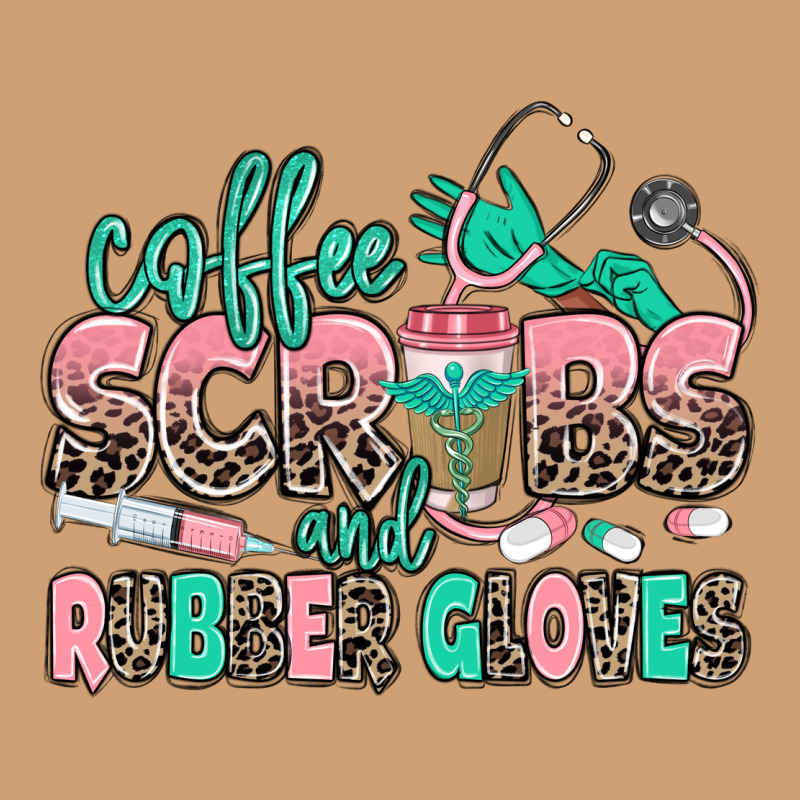 Coffee Scrubs And Rubber Gloves Vintage Tee by MaliasSmallBusiness | Teevron