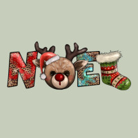 Noel With Sock And Reindeer Ladies Tee | Teevron