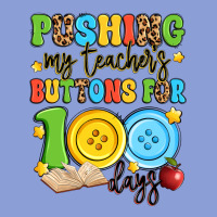 Pushing My Teacher's Buttons For 100 Days Long Sleeve Tee | Teevron