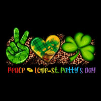 Peace Love St Patty's Day Heavy Core Tee | Teevron