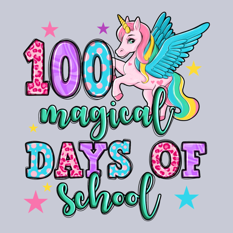 Hundred Magical Days Of School Unicorn Heavyweight Hoodie by OliviaCreatesArt | Teevron