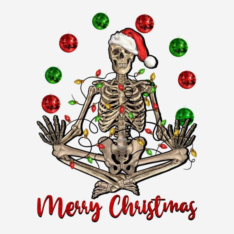 Merry Christmas Skeleton Urban Heavy Tee by NancyCooperArtShop | Teevron