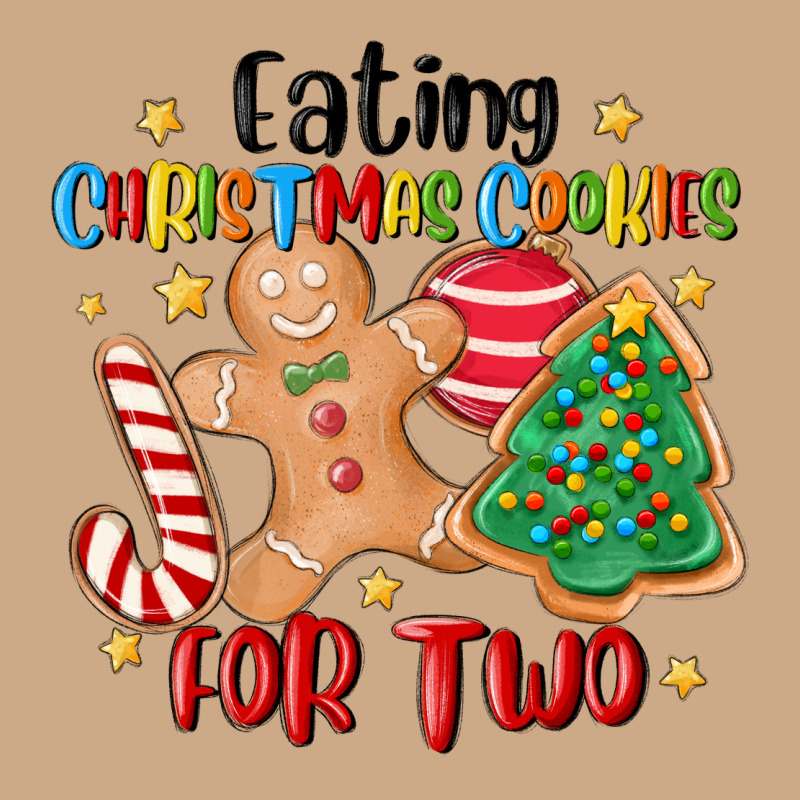 Eating Christmas Cookies For Two Vintage Hoodie by MaliasSmallBusiness | Teevron