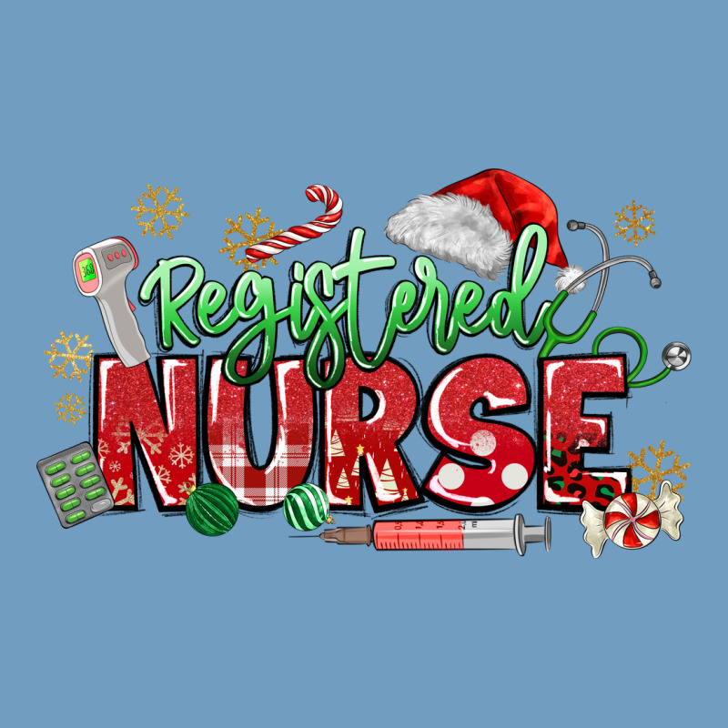 Registered Nurse Christmas Urban Heavy Tee by MaliasSmallBusiness | Teevron