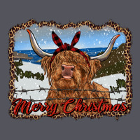 Merry Christmas Highland Cow With Farm Vintage Hoodie | Teevron