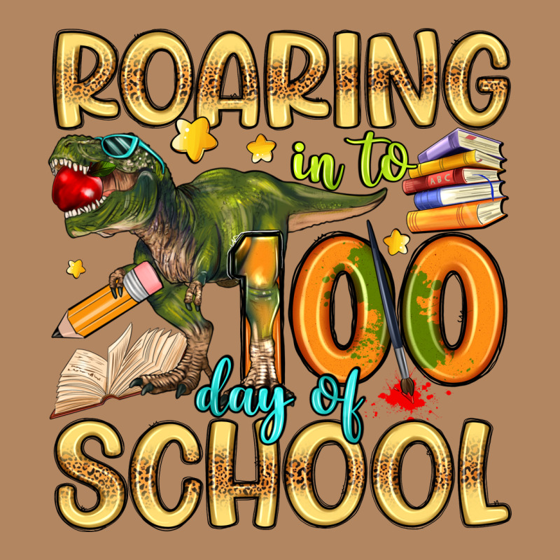 Roaring In To 100 Day Of School Long Sleeve Tee by Artiststas | Teevron