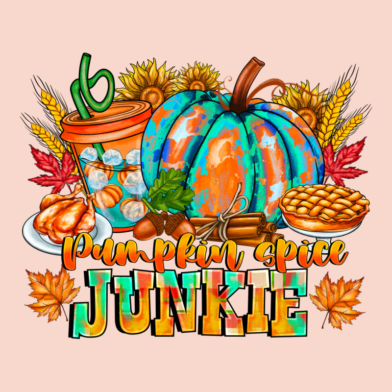 Pumpkin Spice Junkie Urban Hoodie by CowhideDigitalArt | Teevron