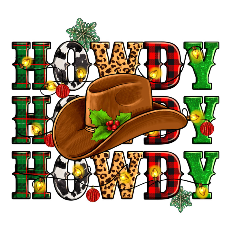 Howdy Howdy Howdy Christmas Urban Heavy Tee by MaliasSmallBusiness | Teevron