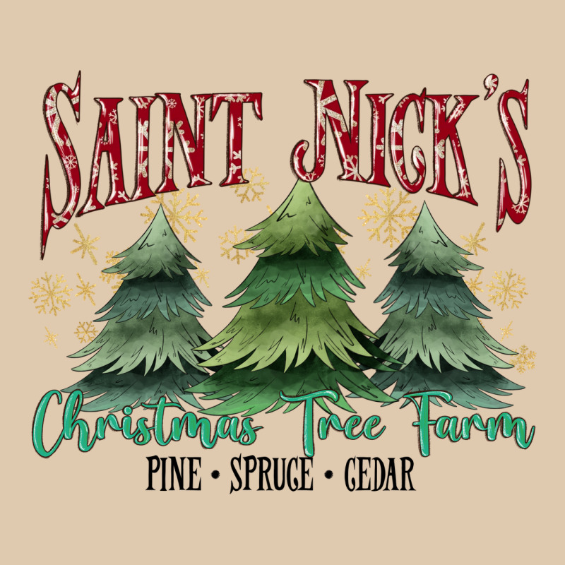 Saint Nick's Christmas Tree Farm Classic Tee by MaliasSmallBusiness | Teevron