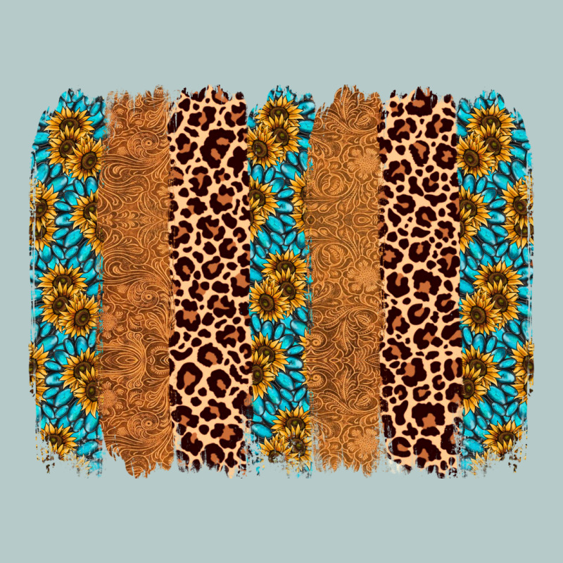 Leopard Gemstone Brushstroke Heavy Core Tee by AdoDesignShop | Teevron