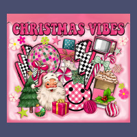 3d Retro Pink Christmas Vibes Vintage Tee | Teevron
