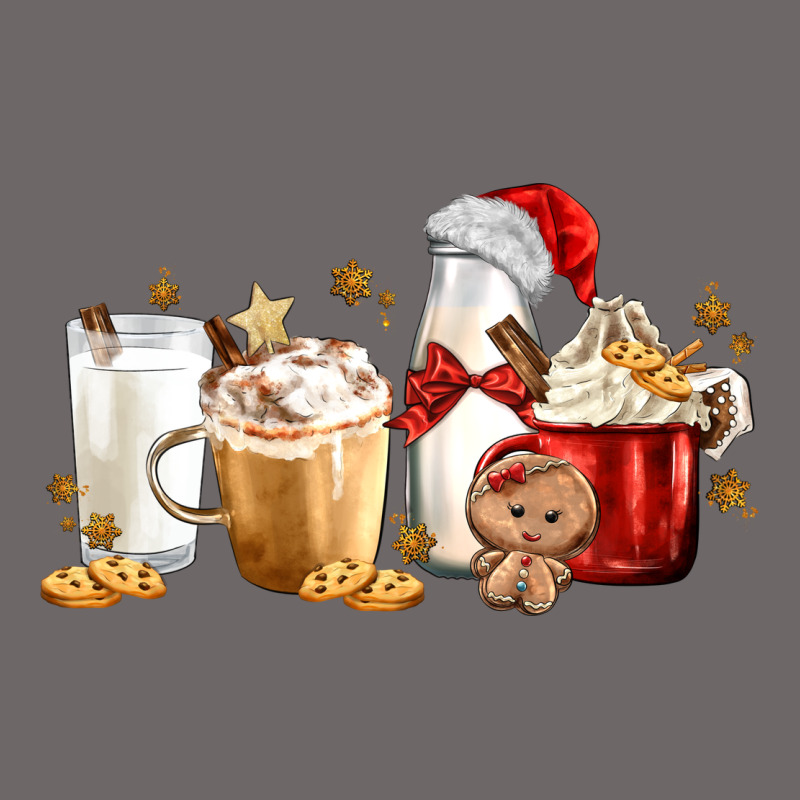 Christmas Milk And Cookie Latte Coffee Cups Classic Tee by MaliasSmallBusiness | Teevron