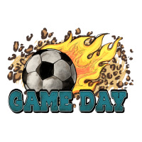 Game Day Soccer Leopard Flames Fireball Zipper Hoodie | Teevron