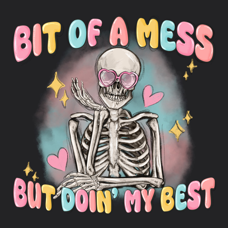 Bit Of A Mess But Doing My Best Vintage Tee by MaliasSmallBusiness | Teevron