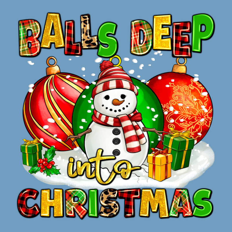 Balls Deep Into Christmas Urban Heavy Tee by MaliasSmallBusiness | Teevron