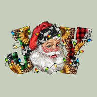 Santa Joy With Sunflowers Long Sleeve Tee | Teevron