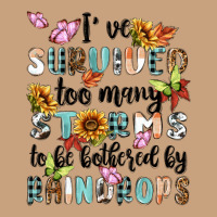 Ive Survived Too Many Storms To Bebothered By Rain Vintage Tee | Teevron