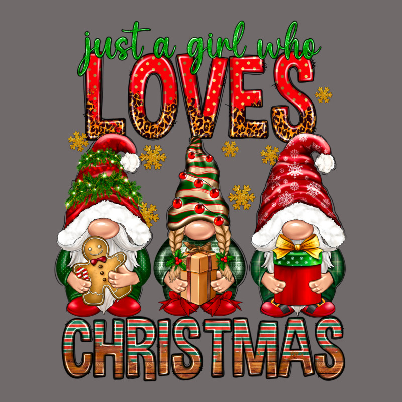Just A Girl Who Loves Christmas Urban Heavy Tee by NancyCooperArtShop | Teevron
