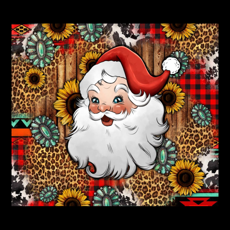 Western Santa Claus Ladies Tee by Jasminsmagicworld | Teevron
