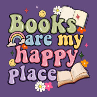Books Are My Happy Place Vintage Hoodie | Teevron