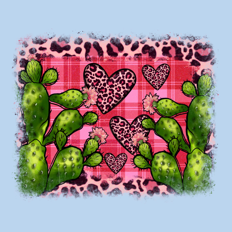 Valentine's Day Cactus Background Classic Tee by JahusDesignShop | Teevron