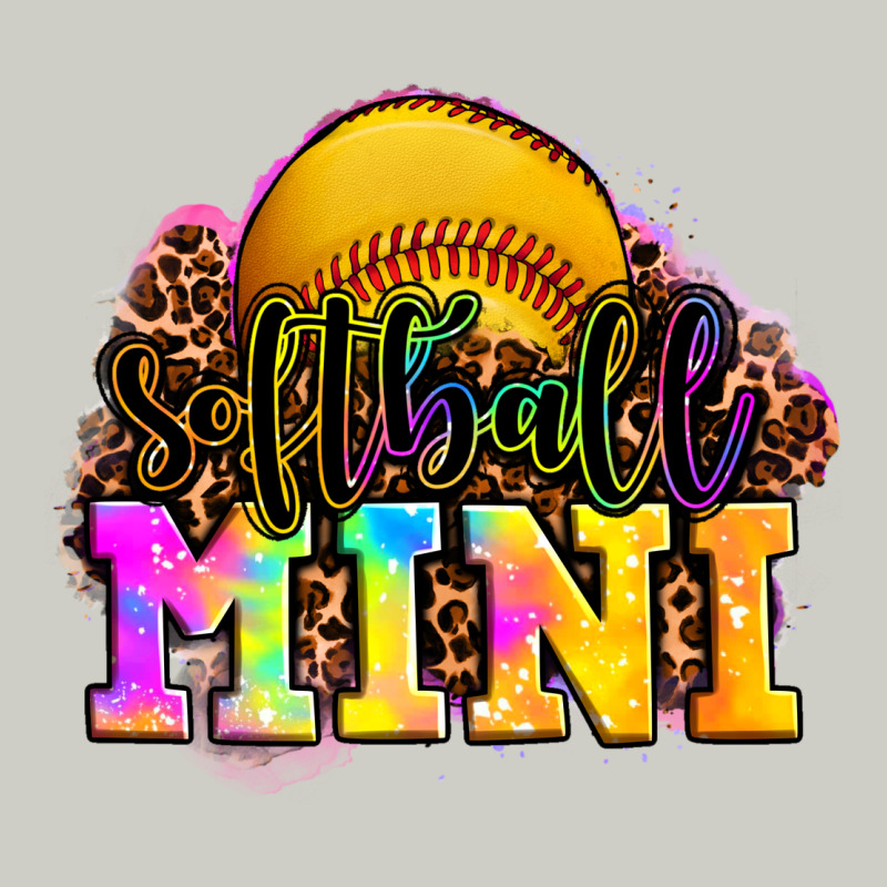 Softball Mini Heavyweight Hoodie by OliviaCreatesArt | Teevron
