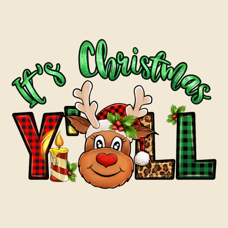 It's Christmas Y'all Reindeer Premium Tee by Jasminsmagicworld | Teevron