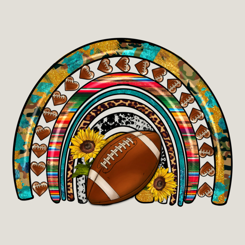 Football Rainbow Heavy Core Tee by Artiststas | Teevron