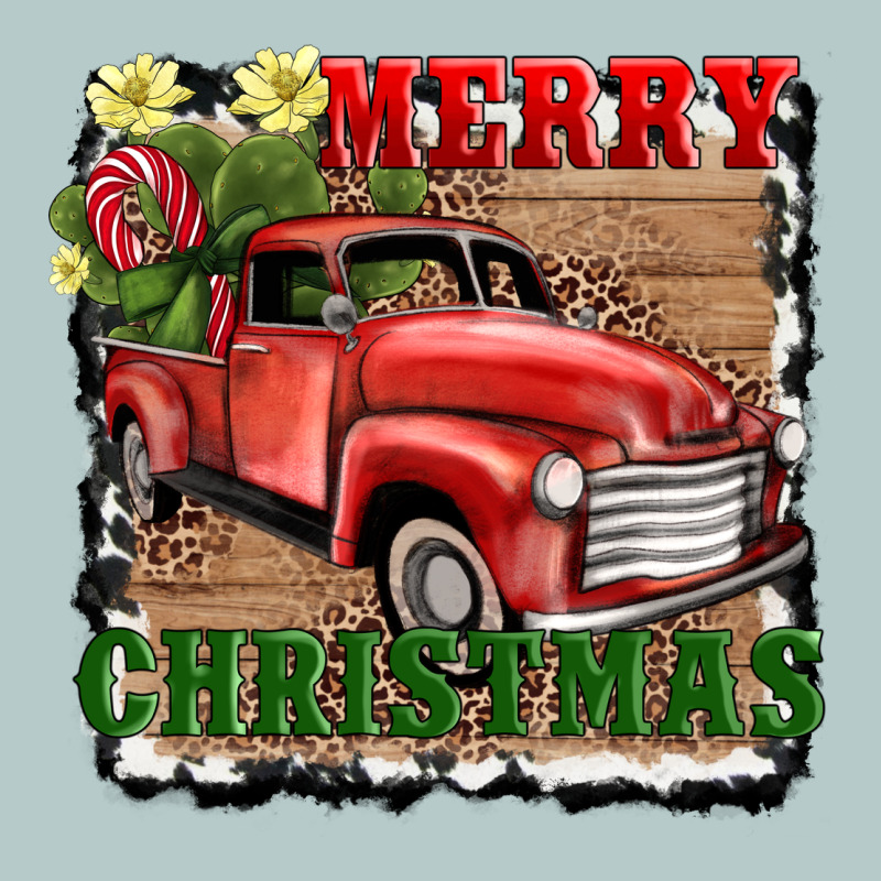 Merry Christmas With Truck Heavy Core Tee by AdoDesignShop | Teevron