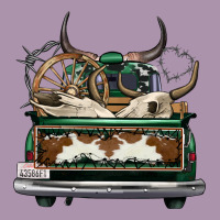 Cowhide And Hunter Truck Olivia Heavyweight Hoodie | Teevron