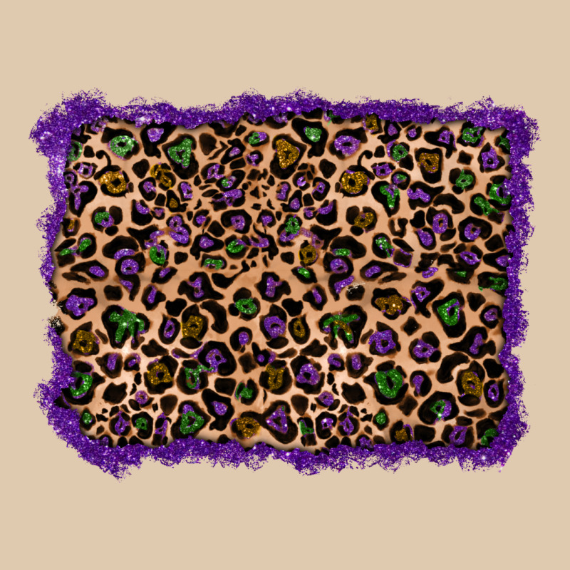 Mardi Gras Leopard Background Heavyweight Sweatshirt by RanaPortraitStore | Teevron